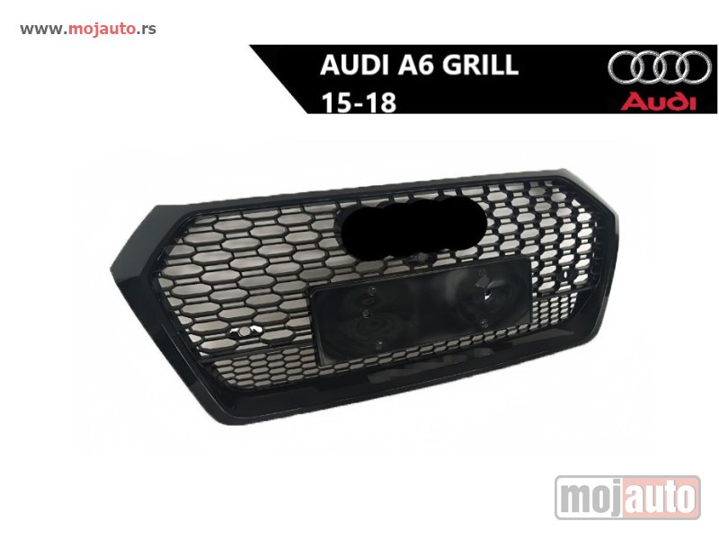 Glavna slika -  Audi A6 prednji grill 15-18 - MojAuto