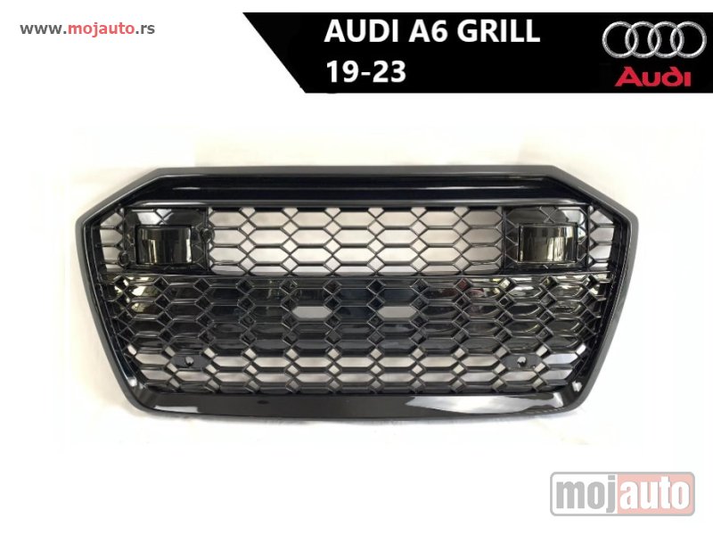 Glavna slika -  Audi A6 prednji grill 19-23 - MojAuto