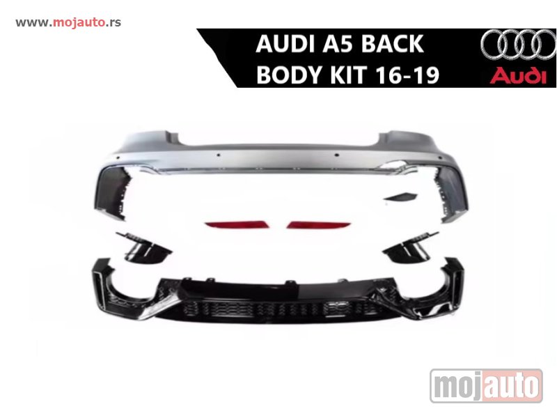 Glavna slika -  Audi A5 zadnji body kit 16-19 - MojAuto