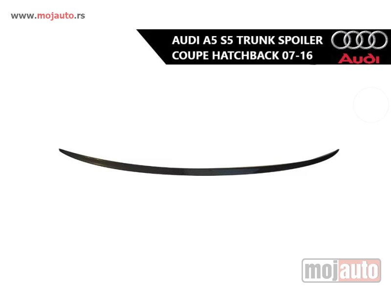 Glavna slika -  Audi A5 S5 spoiler coupe hatchback 07-16 - MojAuto