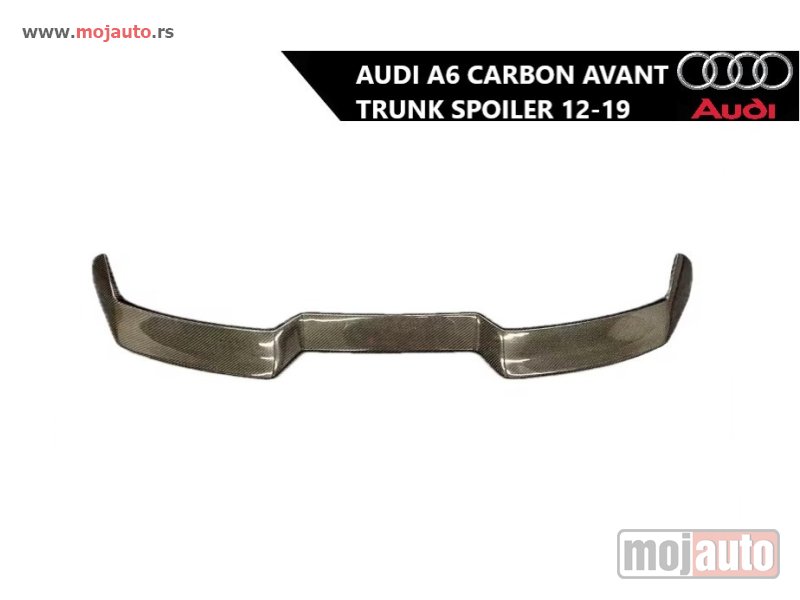 Glavna slika -  Audi A6 carbon avant spoiler 12-19 - MojAuto