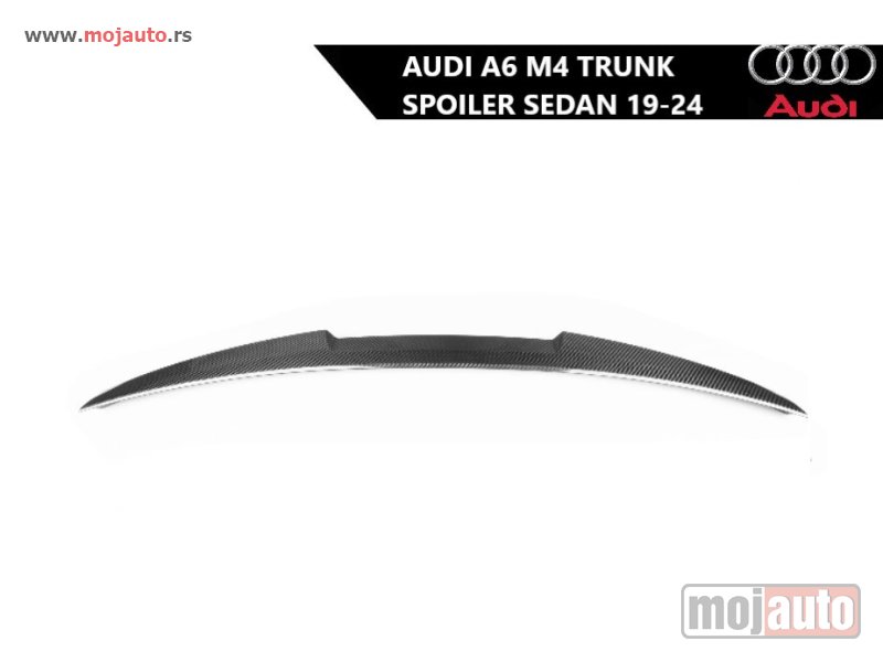 Glavna slika -  Audi A6 sedan M4 spoiler 19-24 - MojAuto