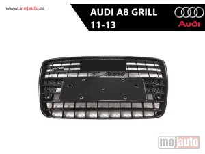NOVI: delovi  Audi A8 prednji grill 11-13