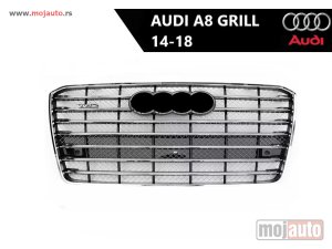 NOVI: delovi  Audi A8 prednji grill 14-18 V2