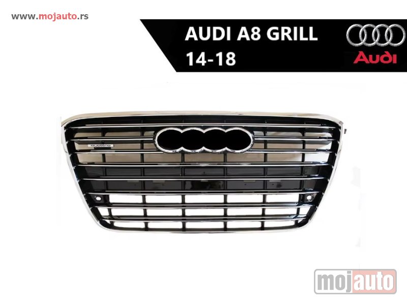 Glavna slika -  Audi A8 prednji grill 14-18 V3 - MojAuto