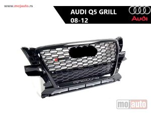 NOVI: delovi  Audi Q5 prednji grill 08-12