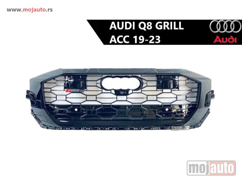 Glavna slika -  Audi Q8 prednji grill ACC 19-23 - MojAuto