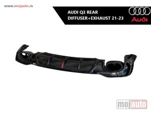 Glavna slika -  Audi Q3 zadnji difuzor sa auspuhom 21-23 - MojAuto