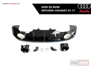 Glavna slika -  Audi Q5 zadnji difuzor sa auspuhom 07-17 - MojAuto