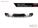 NOVI: delovi  Audi TT zadnji difuzor sa auspuhom 15-20