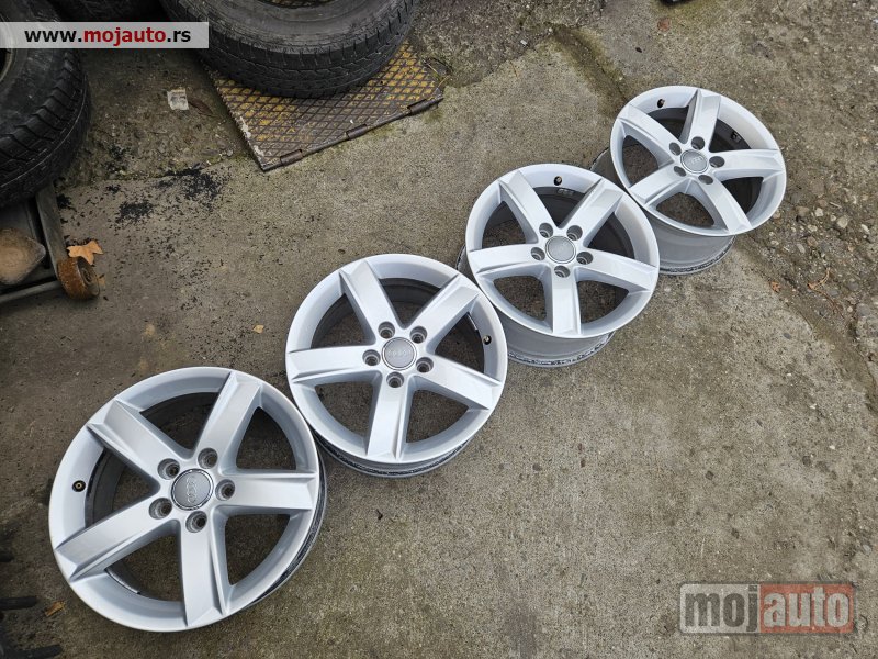 Glavna slika -  AluFelne 16Coli 5x112 Audi kao nove odlicne Originalne - MojAuto