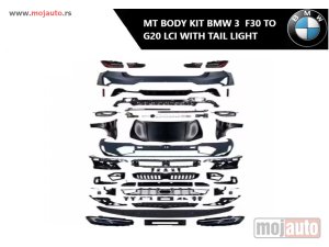 Glavna slika -  BMW 3 F30 u G20 LCI MT body kit sa stop svetlima - MojAuto