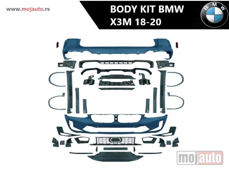 Glavna slika -  BMW X3 G01 X3M body kit 18-20 - MojAuto