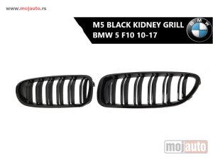 NOVI: delovi  BMW 5 F10 M5 black kidney prednji grill 10-17