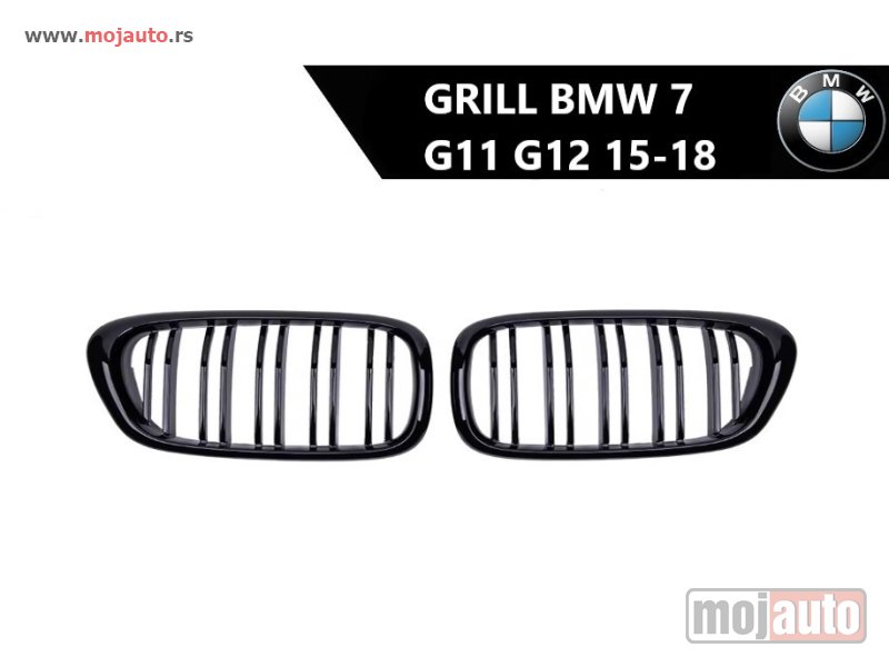 Glavna slika -  BMW 7 G12 prednji grill 15-18 - MojAuto