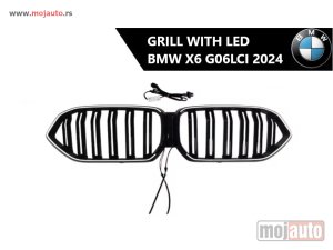 NOVI: delovi  BMW X6 G06 LCI LED prednji grill 2024