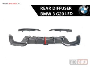 Glavna slika -  BMW 3 G20 zadnji difuzor LED - MojAuto