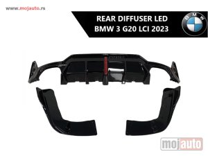 Glavna slika -  BMW 3 G20 LCI LED zadnji difuzor 2023 - MojAuto