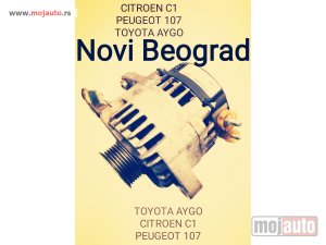 polovni delovi  Aygo, citroen c1, peugeot 107   alternator