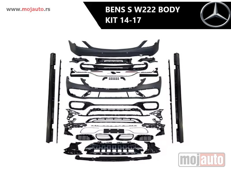 Glavna slika -  Mercedes S W222 body kit 14-17 - MojAuto