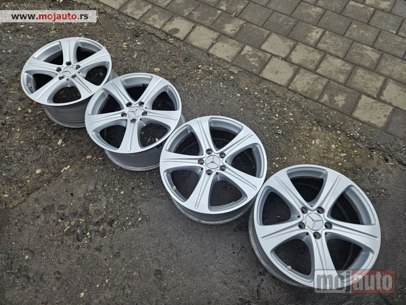 Glavna slika -  AluFelne 18Coli 5x112 Mercedes Originalne kao nove - MojAuto