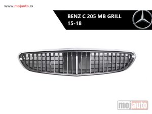 Glavna slika -  Mercedes w205/c205 MB prednji grill 15-18 - MojAuto