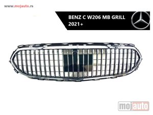 Glavna slika -  Mercedes C W206 MB prednji grill 2021+ - MojAuto