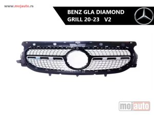 Glavna slika -  Mercedes GLA diamond grill 20-23 V2 - MojAuto