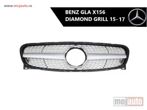 Glavna slika -  Mercedes GLA X156 diamond prednji grill 15-17 - MojAuto