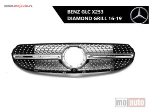 Glavna slika -  Mercedes GLC x253/c253 diamond prednji grill 16-19 - MojAuto