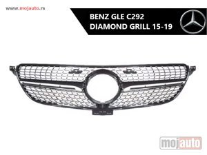 NOVI: delovi  Mercedes GLE C292 diamond prednji grill 15-19