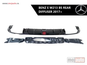 Glavna slika -  Mercedes E W213 zadnji difuzor BS sa LED stop svetlom 17+ - MojAuto
