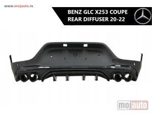 NOVI: delovi  Mercedes GLC x253/c253 coupe zadnji difuzor 20-22