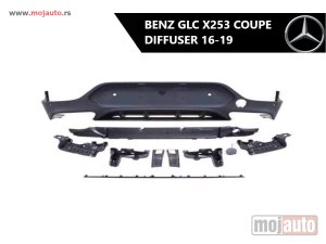 NOVI: delovi  Mercedes GLC x253/c253 coupe zadnji difuzor 16-19