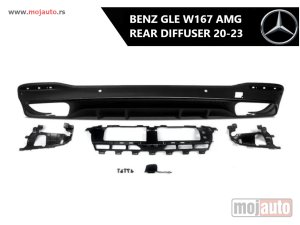 NOVI: delovi  Mercedes GLE w167 AMG zadnji difuzor 20-23