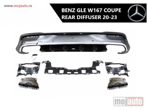 NOVI: delovi  Mercedes GLE W167 coupe zadnji difuzor 20-23