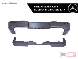 NOVI: delovi  Mercedes G klasa zadnji branik i difuzor 2019+