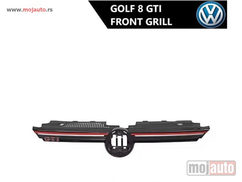 Glavna slika -  VW Golf 8 GTI maska prednji grill - MojAuto