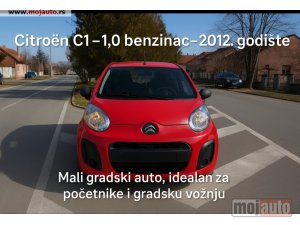 Glavna slika - Citroen C1 1.0  - MojAuto