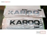NOVI: delovi  Škoda Karoq zadnja oznaka/hrom, crna.