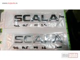 NOVI: delovi  Škoda Scala zadnja oznaka/crna,hrom. Cena:2000 rsd/komad.