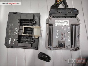 Glavna slika -  Audi a3 v8 motorni računar komplet 1.6 105 ks 2012-2020 Originalni delovi  Moguca ugradnja delova  Alfa Romeo 147-156-166-159-GT-MiTo-Giulietta Fiat bravo 2 - croma -grande punto -multipla 2 -punto 3 -stilo-idea Freemont Panda 3 500L 500 Lancia ypsilon-de - MojAuto