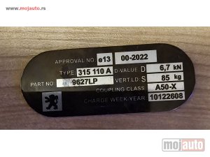 Glavna slika -  Euro pločice za euro kuke - MojAuto