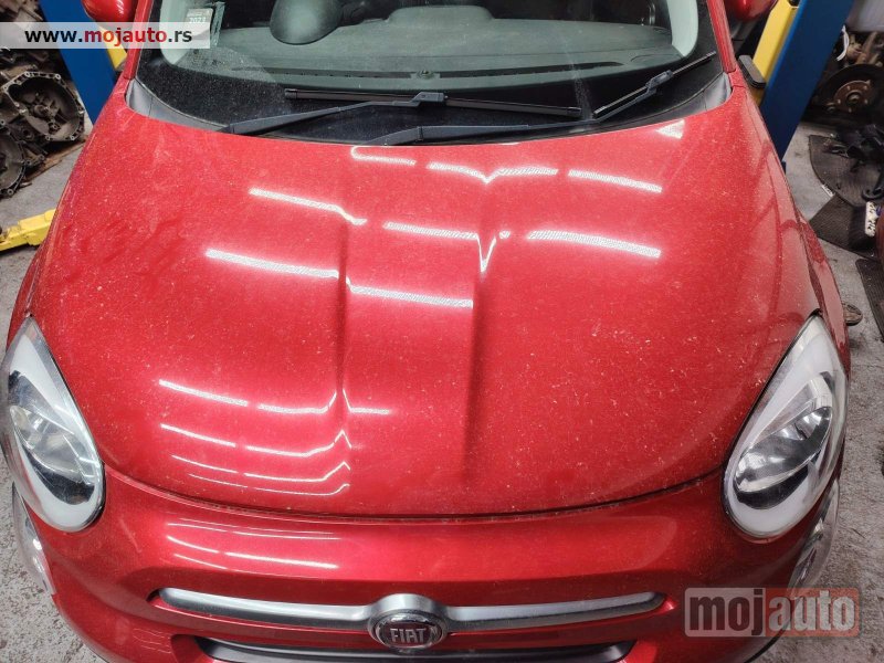 Glavna slika -  Fiat 500x Cross hauba kod boje 831 Originalni delovi  Moguca ugradnja delova  Alfa Romeo 147-156-166-159-GT-MiTo-Giulietta Fiat bravo 2 - croma -grande punto -multipla 2 -punto 3 -stilo-idea Freemont Panda 3 500L 500 Lancia ypsilon-delta-musa-lybra Volksw - MojAuto