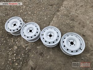 Glavna slika -  Celicne Felne 15Coli 4x100 Reno Senik kao nove Odlicne - MojAuto