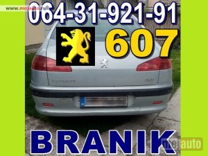 Glavna slika -  Pežo 607 BRANIK MAGLENKE - MojAuto