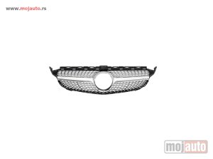 NOVI: delovi  Gril maska W205 bez kamere diamond silver za Mercedes Benz C klasu