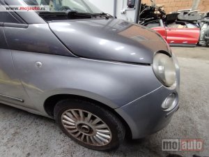 Glavna slika -  Fiat 500 desno krilo sivo Originalni delovi  Moguca ugradnja delova  Alfa Romeo 147-156-166-159-GT-MiTo-Giulietta Fiat bravo 2 - croma -grande punto -multipla 2 -punto 3 -stilo-idea Freemont Panda 3 500L 500 500x Lancia ypsilon-delta-musa-lybra Volkswagen - MojAuto