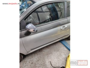 Glavna slika -  Fiat 500 levi retrovizor hrom Originalni delovi  Moguca ugradnja delova  Alfa Romeo 147-156-166-159-GT-MiTo-Giulietta Fiat bravo 2 - croma -grande punto -multipla 2 -punto 3 -stilo-idea Freemont Panda 3 500L 500 500x Lancia ypsilon-delta-musa-lybra Volksw - MojAuto