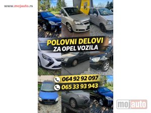 Glavna slika -  Polovni delovi opel - MojAuto